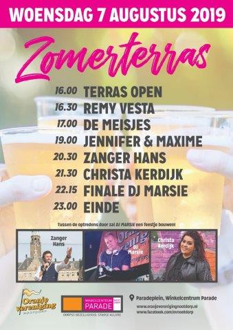 Zomerterras 2019